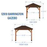 12×10 Barrington Gazebo