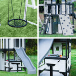 Canyon Creek Swing Set – White