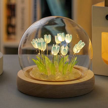 Misti Tulpen Nachtlampe Warmes Licht Für Kinderzimmer Und Schlafzimmer