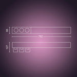 Philips Hue Centris Smart Ceiling Bar Light - White 3-Spot