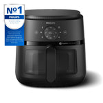 Philips Airfryer 2000 Series 6.2L with Window - Black