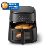 Philips Airfryer 2000 Series 6.2L with Window - Black