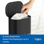 Tapo RV30 Max Plus Robot Vacuum and Mop - Black