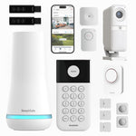 SimpliSafe 13-Piece Wireless Smart Home Alarm System - White