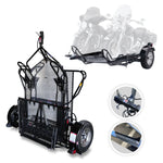 Dual Ride-Up SRL Stand-Up™ BB207RU-A Folding Motorcycle Trailer – 2,000 lb Capacity