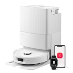 Roborock Qrevo S Robot Vacuum and Mop - White (QV 35S)