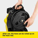 Kärcher K 5 Premium Smart Control Pressure Washer, Pressure: max. 145 bar, Flow Rate: 500 l/h, Area: 40 m²/h, Water Filter, Weight: 13.9 kg, high-Pressure Hose and Gun, Multi Jet Spray Lance
