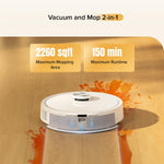 roborock Q7 M5 Robot Vacuum Cleaner with Mop, 10,000Pa HyperForce Suction, Dual Anti-Tangle System, PreciSense LiDAR Navigation, APP-Controlled Mopping, Ideal for Pet Hair and Hard Floors