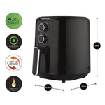 Hamilton Beach SimpliFry 4.2L Air Fryer - Black HB4001