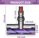 Brush Head for Dyson V7 V8 V10 V11 V15 Animal Cyclone Motorised Vacuum Cleaner Head SV22 SV15 SV28 SV14 SV27 SV12 SV25 SV10 SV11 Replacement Part Electric Head for Hardwood Floor Carpets