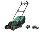 Bosch Cordless Lawnmower CityMower 18V-32 (18 Volt, 1x Battery 4 Ah, Brushless Motor, Cutting Width: 32 cm, Lawns up to 300 m², in Carton Packaging)