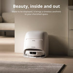 DJI ROMO S Robot Vacuum Cleaner and Mop With 25,000 Pa Suction, Drone-Level Sensing, Dual Robotic Arms, 200-Day Maintenance-Free Operation, Anti-Tangle Roller Brush, Auto Mop Washing & Drying