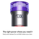 Dyson V8 Advanced Cordless Vacuum Cleaner, 130 AW, up to 40 min runtime, De-tangling Motorbar, removes Pet hair, cordless handheld