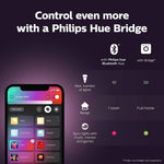 Philips Hue White & Colour Ambiance B22 Smart Bulb 4 Pack