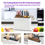 Generic Smart Cutting Board and Knife Set with Drying Holder