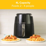 Drew&Cole 8-in-1 Digital Air Fryer 4L - Black