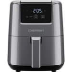 Chefman 2L Mini Air Fryer - Grey Compact Digital RJ38-2T