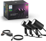 Philips Hue Lily White & Color Ambiance Outdoor Spotlight 3-Pack