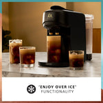 Philips L’OR BARISTA Absolu Capsule Coffee Machine – 19 Bar System, Dual Capsule Recognition, Enjoy Over Ice, Intensity Boost, XXL Capsules Compatible, Deep Black (LM9512/60)