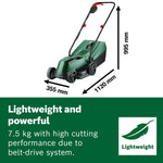 Bosch Cordless Lawnmower EasyMower 18V-32-200 (1x 4.0 Ah Battery, 18 Volt System, Cutting Width: 32 cm, in Carton Packaging)