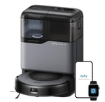 eufy Omni C20, Robot Vacuum Cleaner with Mop, All-in-One Station,7,000 Pa Powerful Suction, Ultra-Slim, Auto Emptying, Washing and Drying for Hands-Free Cleaning, Mop Lifting and Carpet Detection