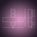 Philips Hue Centris Smart Ceiling Cross Light Bar - White