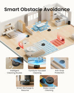 Tapo RV30 Max Plus Robot Vacuum and Mop - Black