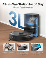 Tapo RV30 Max Plus Robot Vacuum and Mop - Black