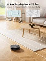 Lefant M210P Robot Vacuum Cleaner - Matte Black 2200Pa