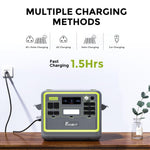FOSSiBOT F2400 Portable Power Station 2048Wh Green