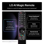 LG OLED65C55LA 65" 4K OLEDevo Smart TV - Dark Titan Silver