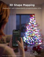 Govee Christmas Sparkle String Lights - 30m RGBWIC 375 LEDs