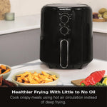 Hamilton Beach SimpliFry 4.2L Air Fryer - Black HB4001
