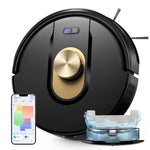 Vexilar Cleanova W9 Robot Vacuum and Mop - Black 8000Pa