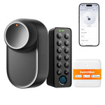 SwitchBot Lock Ultra Smart Lock with Keypad - Black