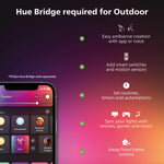 Philips Hue Lily White & Color Ambiance Outdoor Spotlight 3-Pack