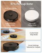 Tapo RV30 Max Plus Robot Vacuum and Mop - Black
