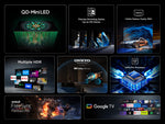 TCL 85Q6C-UK 85" QD-Mini LED 4K Google TV (2025)