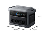 1024WH 2000W Portable Power Station - Solar Generator with UPS for Home Backup & Camping