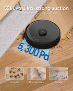 Tapo RV30 Max Plus Robot Vacuum and Mop - Black