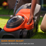 Flymo 18V SimpliMow 320 Cordless Lawnmower – 4.0Ah Battery & Charger Included, 32cm Cutting Width, Lightweight, Up to 200m²