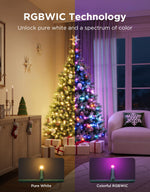 Govee Christmas Sparkle String Lights - 30m RGBWIC 375 LEDs