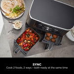 Ninja Foodi Max Dual Zone Air Fryer 9.5L Black AF400UK