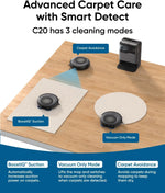 Eufy Omni C20 Robot Vacuum and Mop - Black 7000 Pa