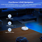 Roborock Q7 L5+ Robot Vacuum and Mop with Self-Empty Dock White