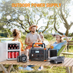 Grecell T-500 Portable Power Station 500W 519Wh Black