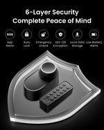 SwitchBot Lock Ultra Smart Lock with Keypad - Black