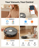 Uninell UR1 Robot Vacuum and Mop - 5000Pa Black