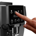 De'Longhi Magnifica Start - Automatic Bean to Cup Coffee Machine, LatteCrema Hot Milk System, 4 One-Touch Recipes, Espresso, Latte Macchiato & Hot Water, Automatic Cleaning, Black (ECAM220.61.GB)