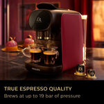 Philips L'OR BARISTA Sublime Coffee Capsule Machine by Philips, for Double or Single Capsule, Red (LM9012/50)